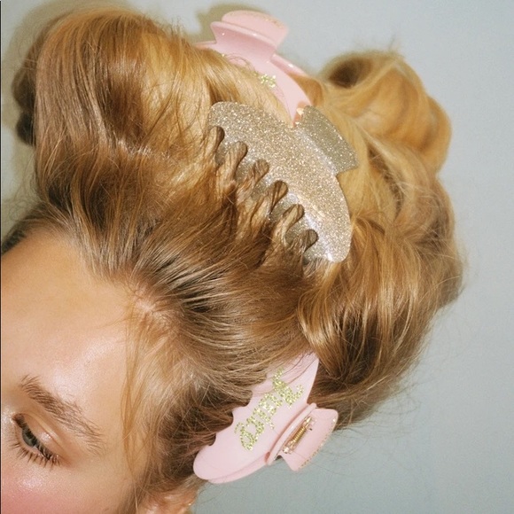 NEW LIMITED EDITION Juicy Couture Lux Hair Clips Set of 7 Y2K - Picture 9 of 10